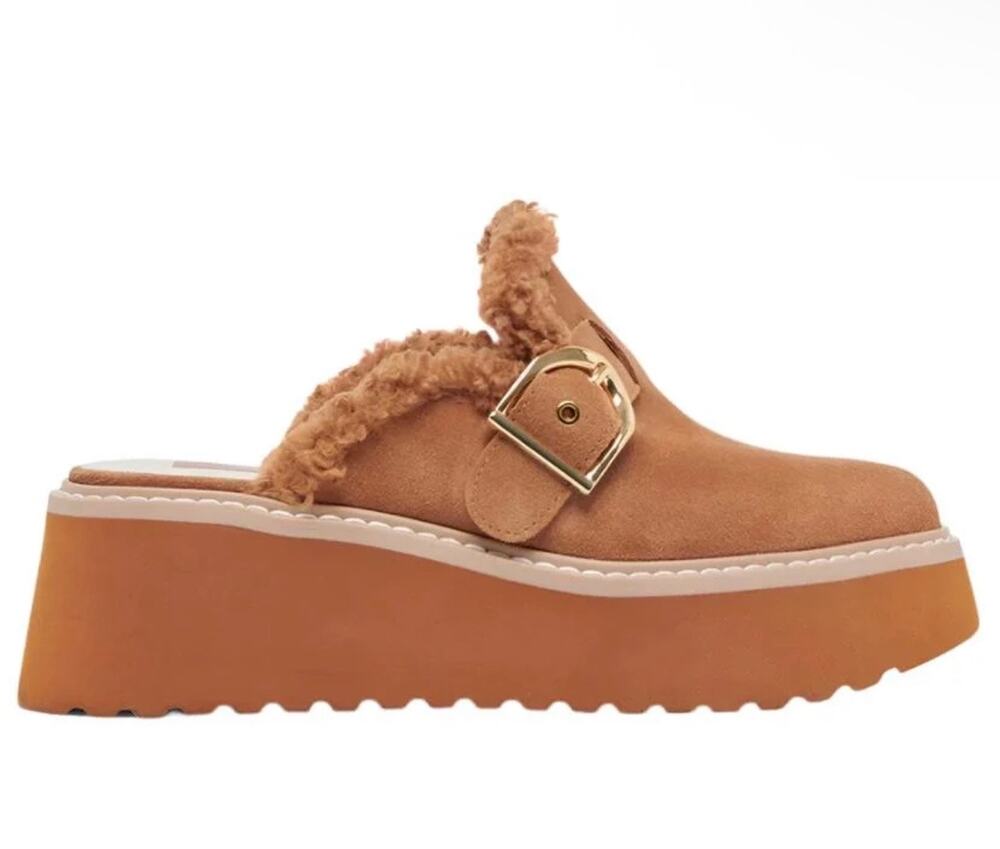 Dolce Vita - Lelani Plush Sz 8 NWOT super comfortable Pecan Suede
